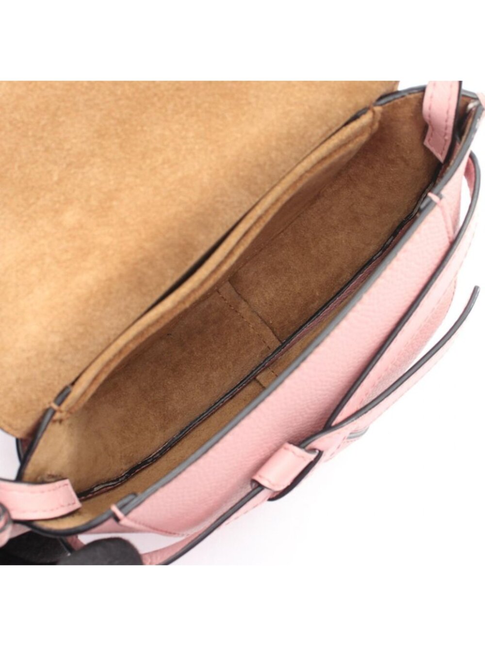 Loewe Shoulder Bag Gate Mini Light Pink Leather - Picture 3 of 7
